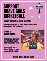 SUPPORT BRAVE GIRLS BASKETBALL