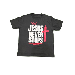 NEW Logo Tee in Black (cotton)
