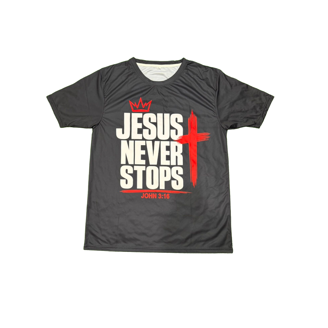 NEW Logo Tee Black (Dri-FIT)