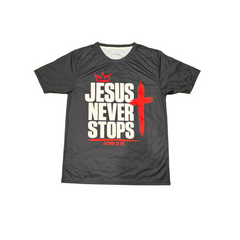 NEW Logo Tee Black (Dri-FIT)
