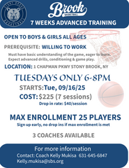 TUESDAY ADVANCED TRAINING (7weeks)