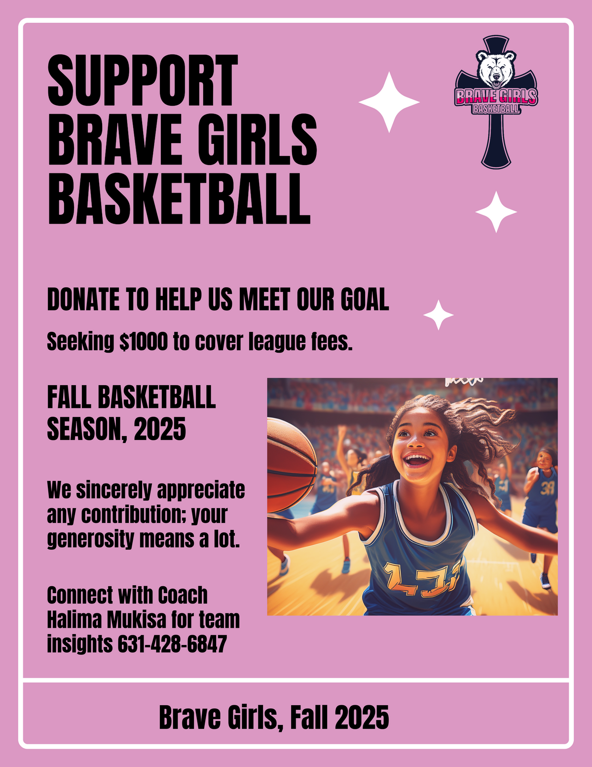 SUPPORT BRAVE GIRLS, fall 2025