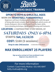 5 Weeks Basic Training (Saturday)