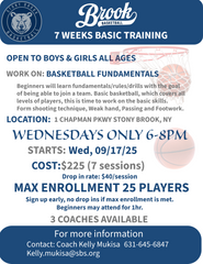 WEDNESDAY BASIC TRAINING (7weeks)